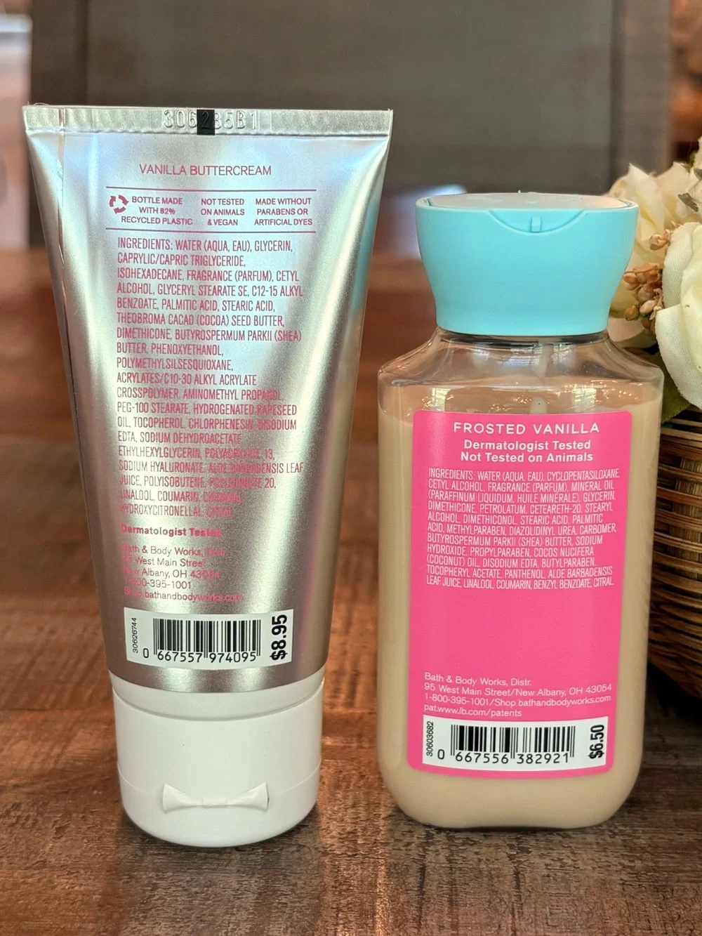 NEW Bath & Body Works HAPPY BIRTHDAY Travel BODY CREAM & BODY LOTION Set!